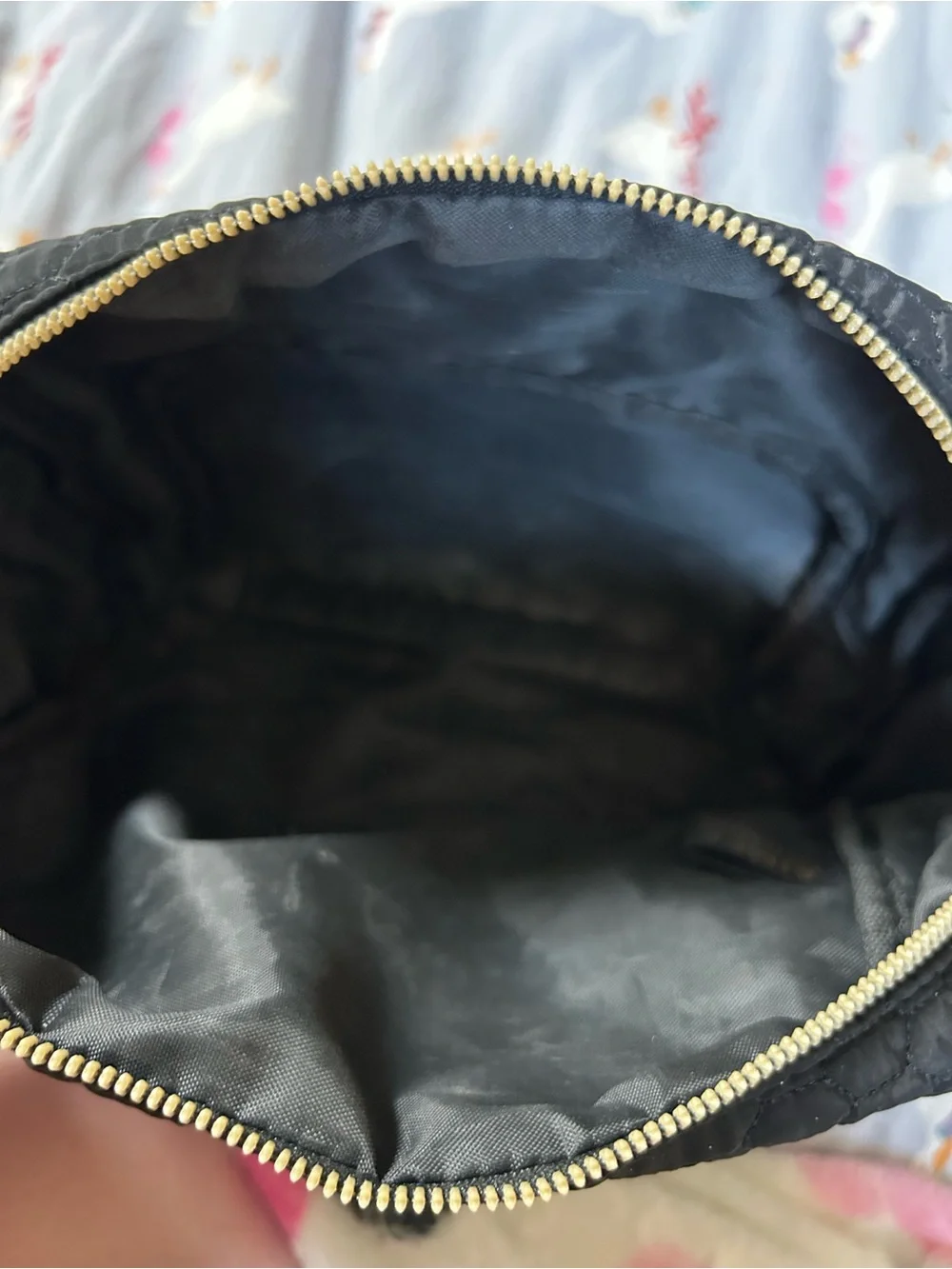 Black Makeup Bag
